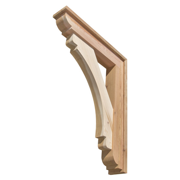 Cedar Bracket 112T4SBP — underside detail | Timber Build