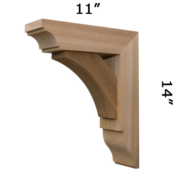 Cedar Bracket 02T32 — Western Red Cedar product photo | Timber Build