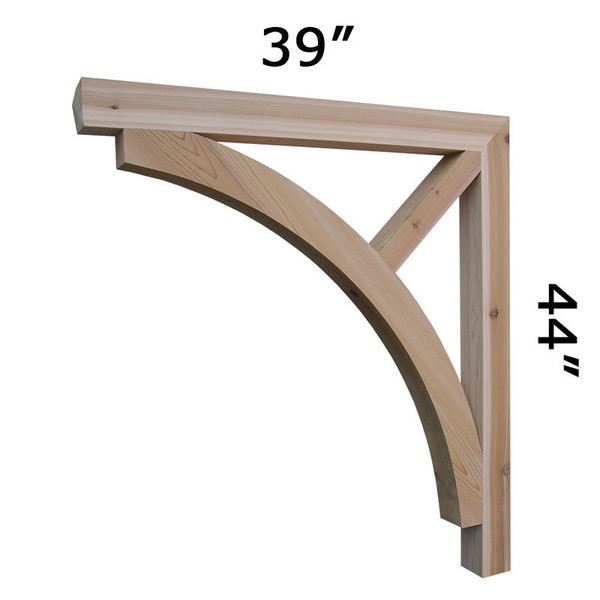 Cedar Bracket 17T12 — Western Red Cedar product photo | Timber Build