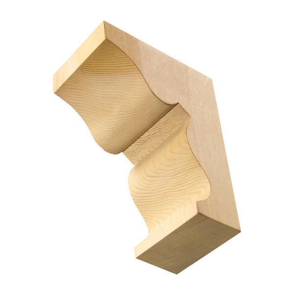 Wood Corbel 32T1 Handcrafted by Timber Build