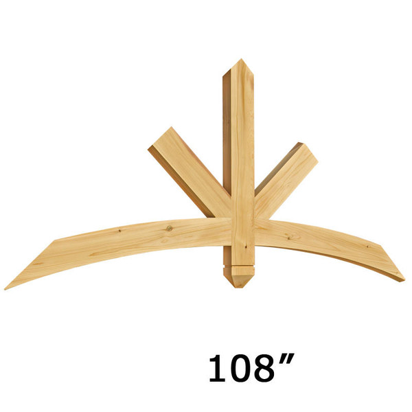 Cedar Gable Bracket 45T108 — Western Red Cedar | Timber Build