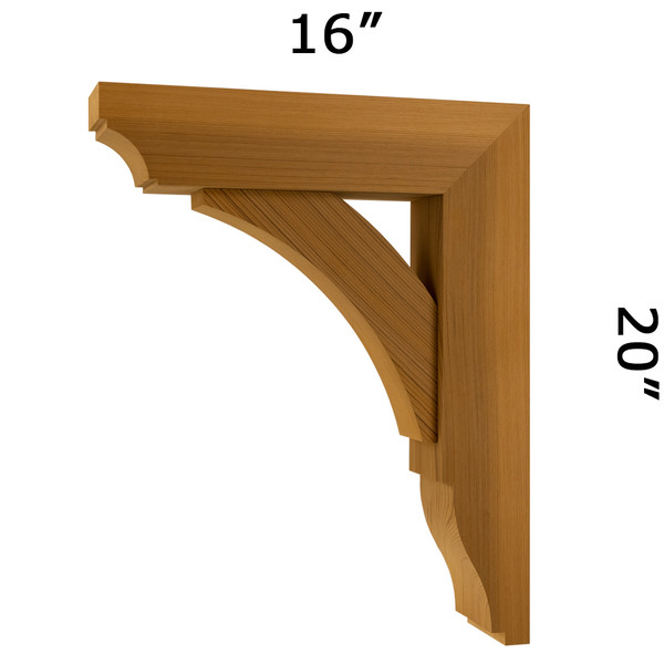 Wood Bracket 02T14 (02T14-1620)