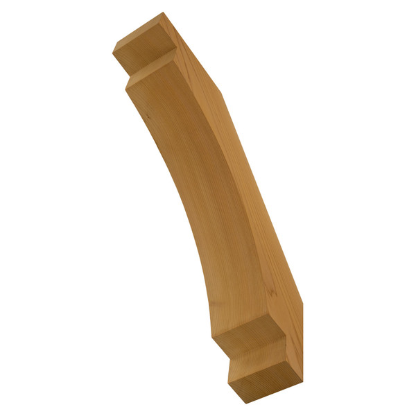 Cedar Knee Brace 67TD11 — back view | Timber Build