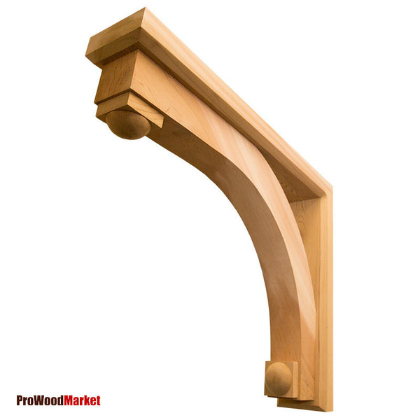 Wood Bracket 116T6 Handcrafted by Timber Build