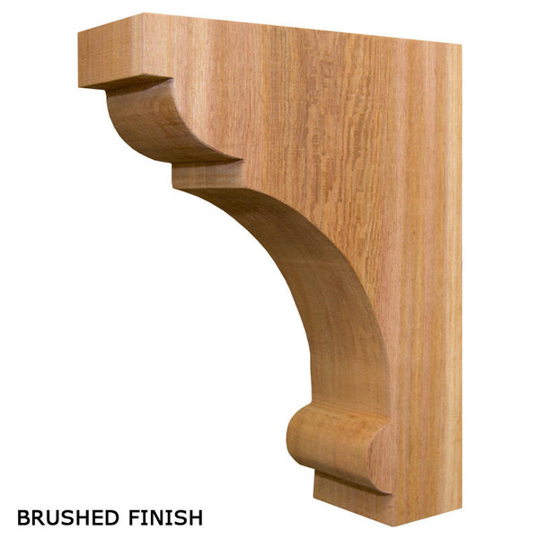 Wood Corbel 34T3 Handcrafted by Timber Build