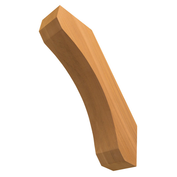 Cedar Knee Brace 72T1 — back view | Timber Build