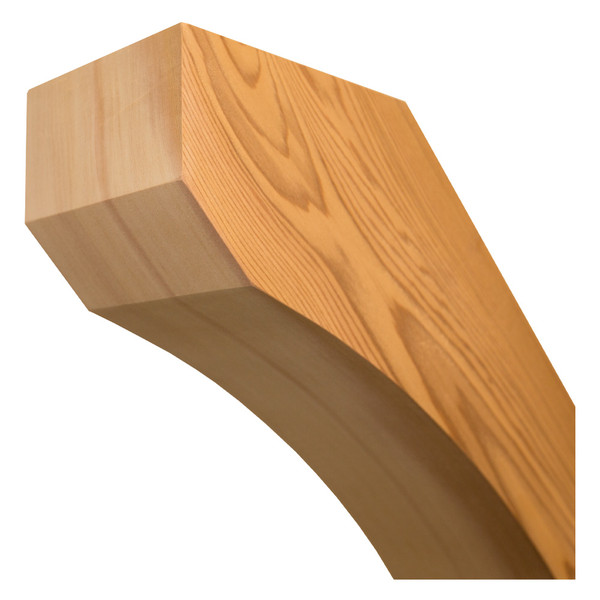 Cedar Knee Brace 72T3 — top detail | Timber Build