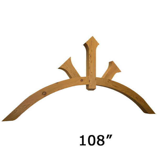 Cedar Gable Bracket 49T108 — Western Red Cedar | Timber Build