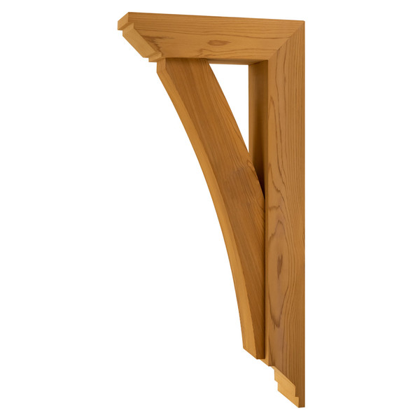 Cedar Bracket 08T3 — product photo on white background | Timber Build
