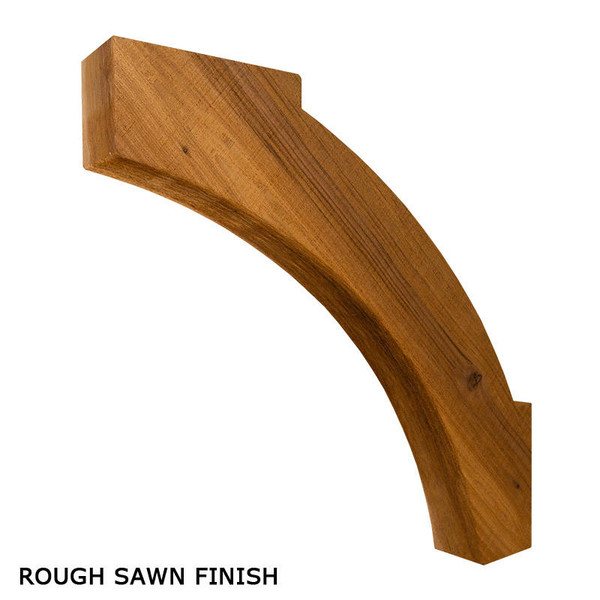 Cedar Knee Brace 71T6 — front view | Timber Build