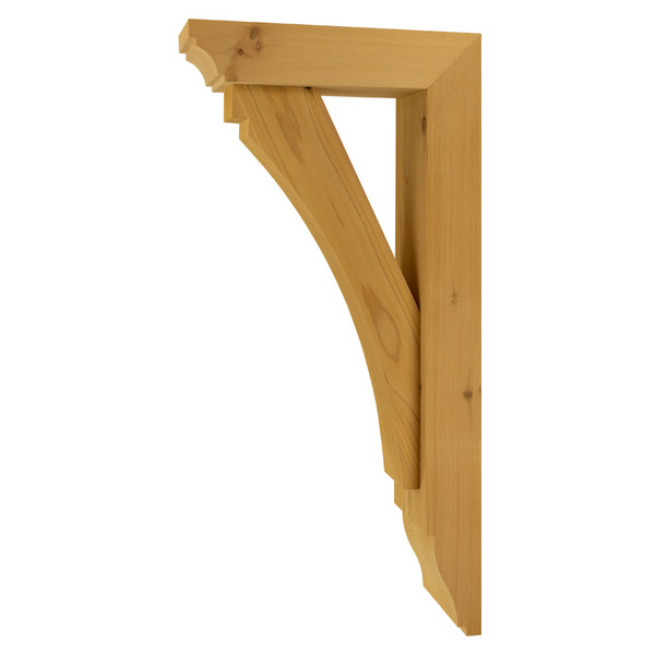 Cedar Bracket 02T36 — product photo on white background | Timber Build