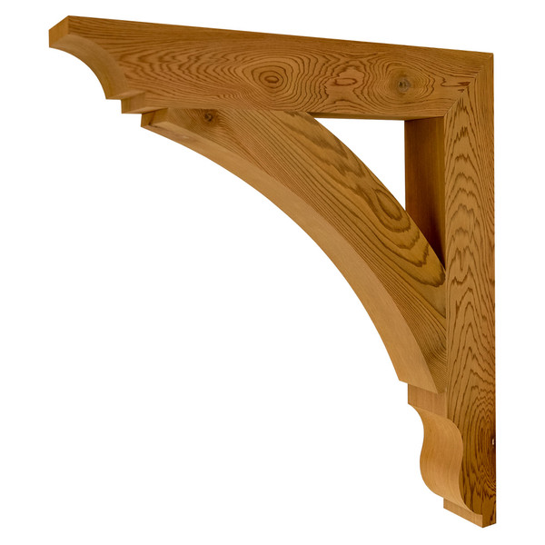 Cedar Bracket 10T3 — product photo on white background | Timber Build