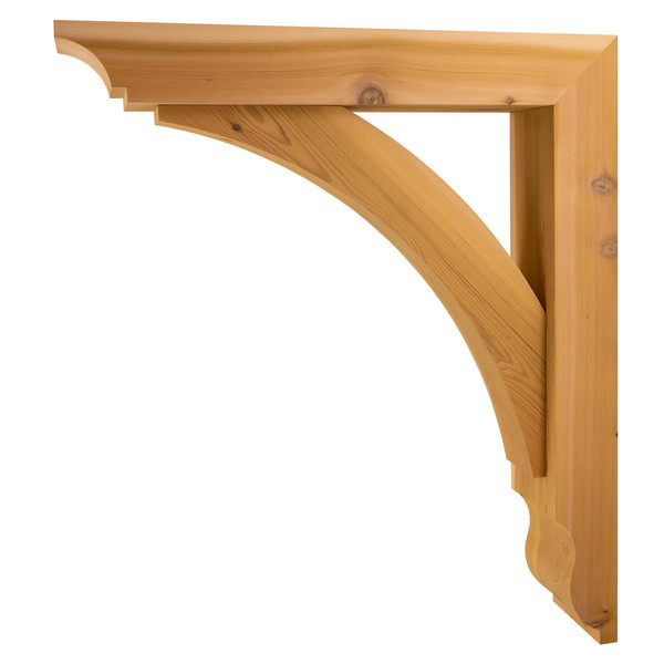 Cedar Bracket 10T4 — product photo on white background | Timber Build