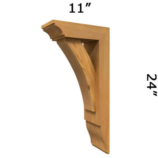 Cedar Bracket 02T26 — Western Red Cedar product photo | Timber Build