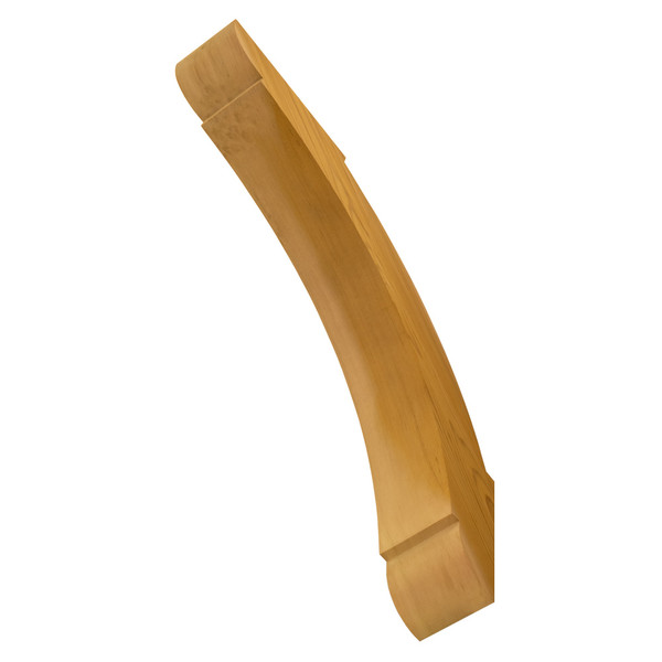 Cedar Knee Brace 65T11 — back view | Timber Build