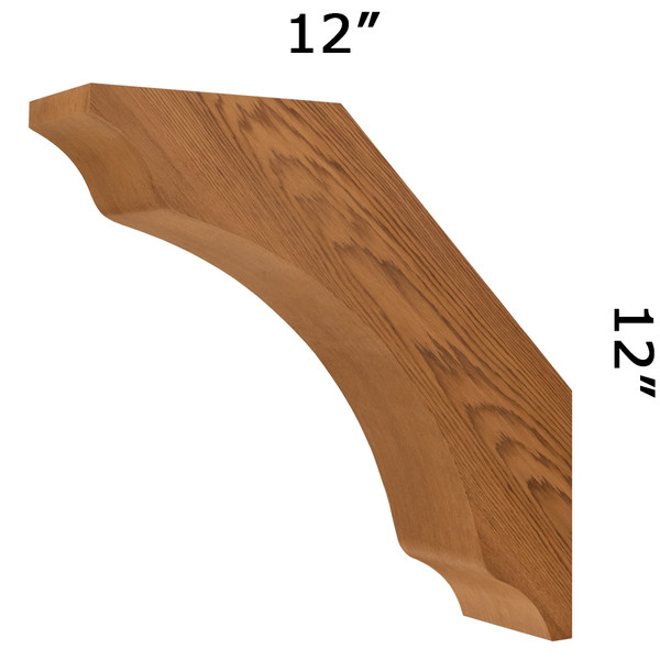 Cedar Knee Brace 64T5 — Western Red Cedar | Timber Build