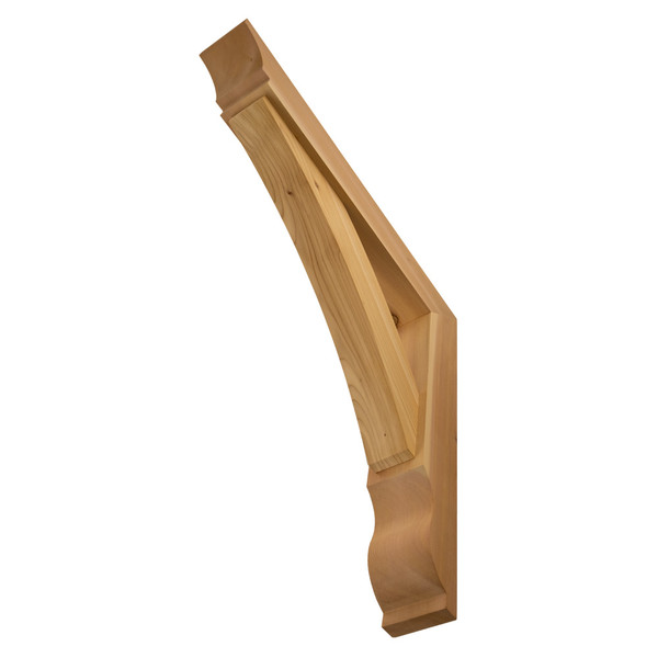 Cedar Bracket 10T30 — underside detail | Timber Build