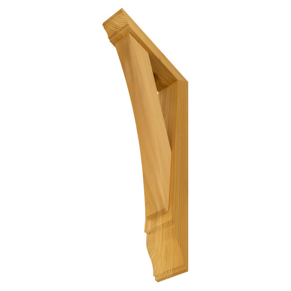 Cedar Bracket 02T41 — underside detail | Timber Build