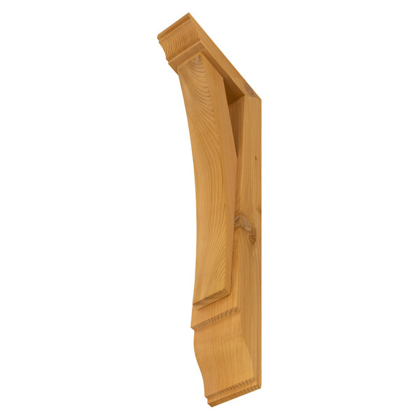 Cedar Bracket 02T40 — underside detail | Timber Build