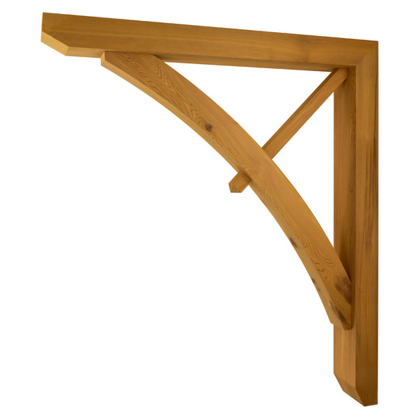 Cedar Bracket 13T2 — product photo on white background | Timber Build
