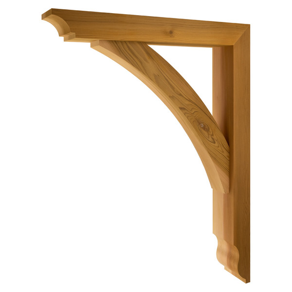 Cedar Bracket 10T31 — product photo on white background | Timber Build