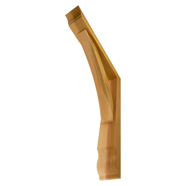 Cedar Bracket 10T31 — underside detail | Timber Build