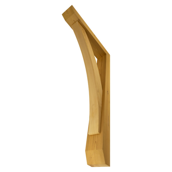 Cedar Bracket 13T14 — underside detail | Timber Build