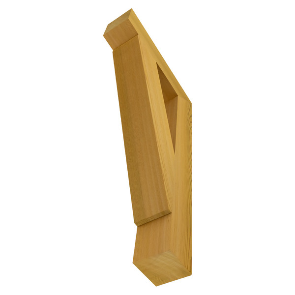 Cedar Bracket 18T5 — underside detail | Timber Build