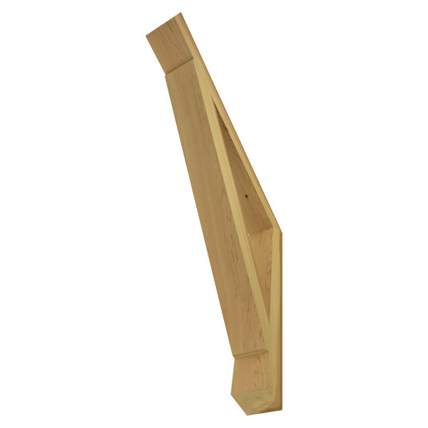 Cedar Bracket 18T7 — underside detail | Timber Build