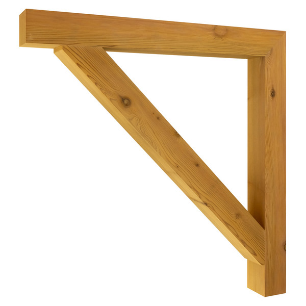 Cedar Bracket 18T9 — product photo on white background | Timber Build