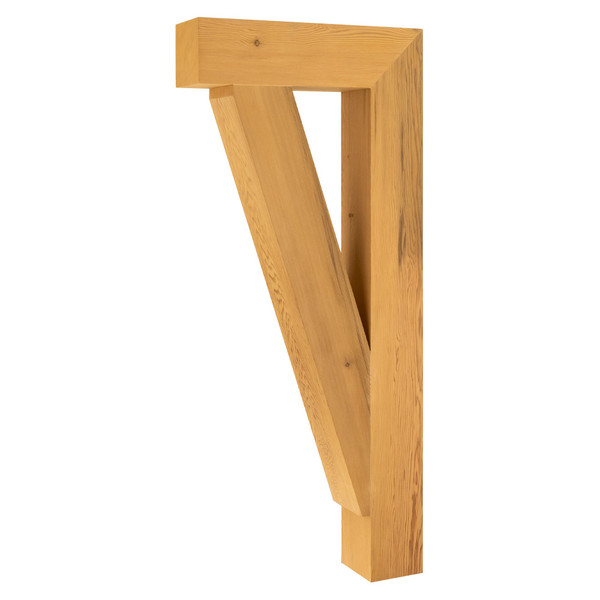 Cedar Bracket 18T12 — product photo on white background | Timber Build