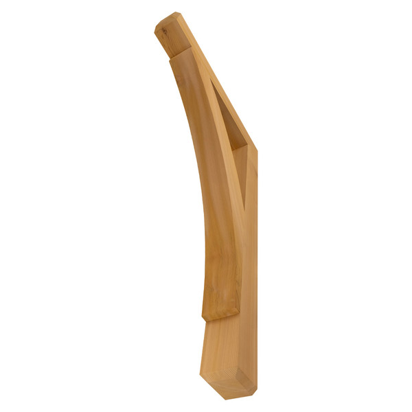 Cedar Bracket 13T18 — underside detail | Timber Build