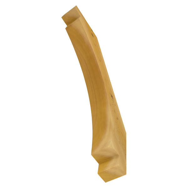 Cedar Knee Brace 67TD13 — back view | Timber Build