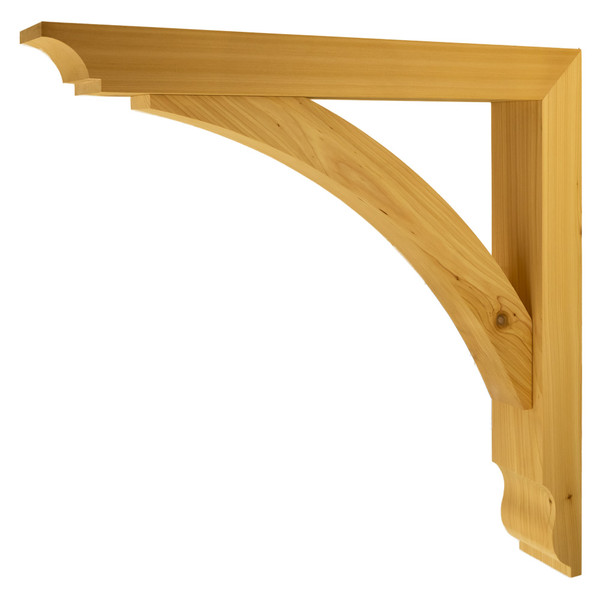 Cedar Bracket 10T21 — product photo on white background | Timber Build