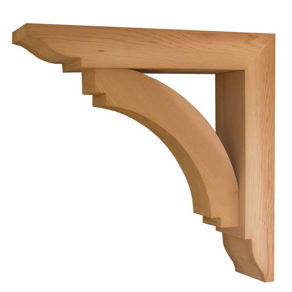 Cedar Bracket 14T2 — product photo on white background | Timber Build