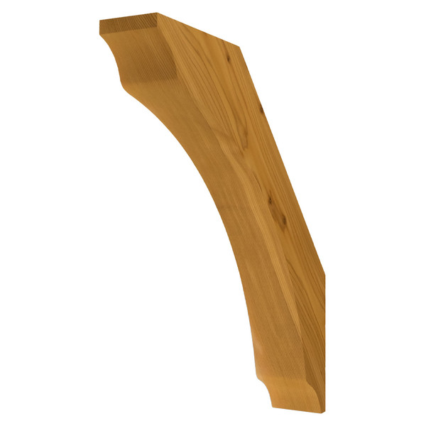 Cedar Knee Brace 64T6 — front view | Timber Build