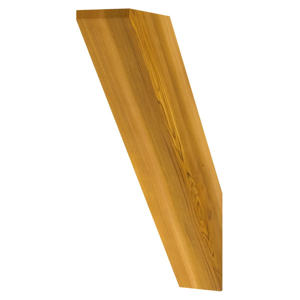 Cedar Knee Brace 68T2 4x6 — front view | Timber Build