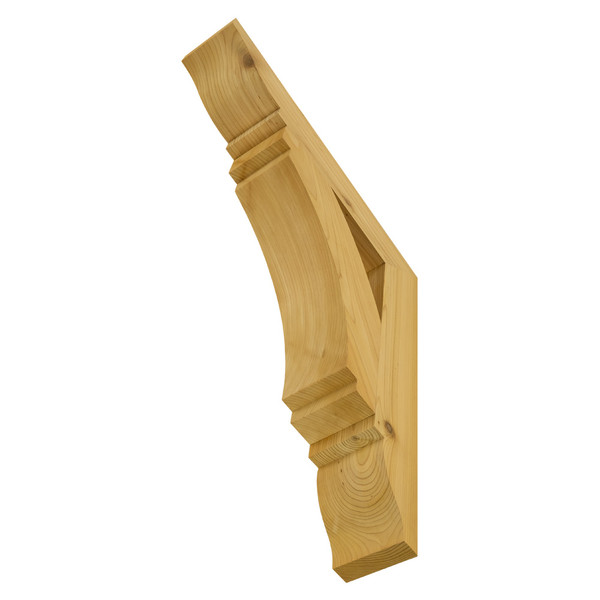 Cedar Bracket 14T5 — underside detail | Timber Build
