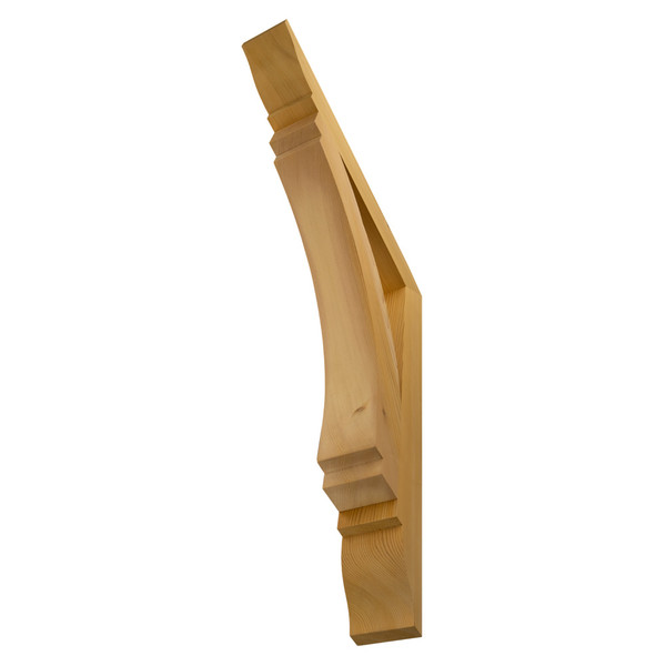 Cedar Bracket 14T8 — underside detail | Timber Build