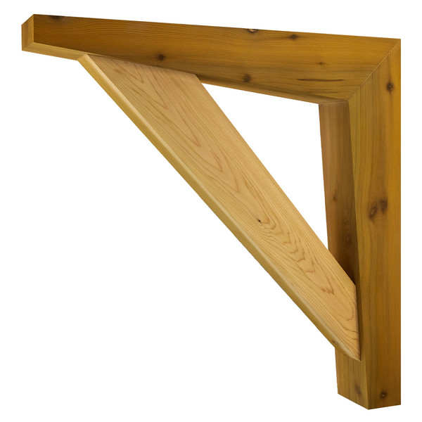 Cedar Bracket 115T9 — product photo on white background | Timber Build