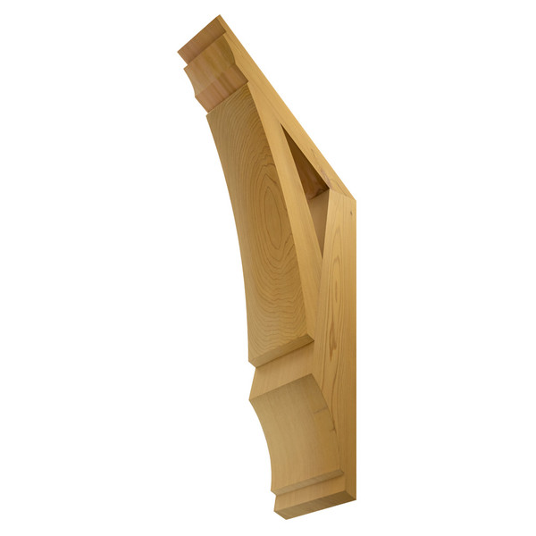 Cedar Bracket 16T1 — underside detail | Timber Build
