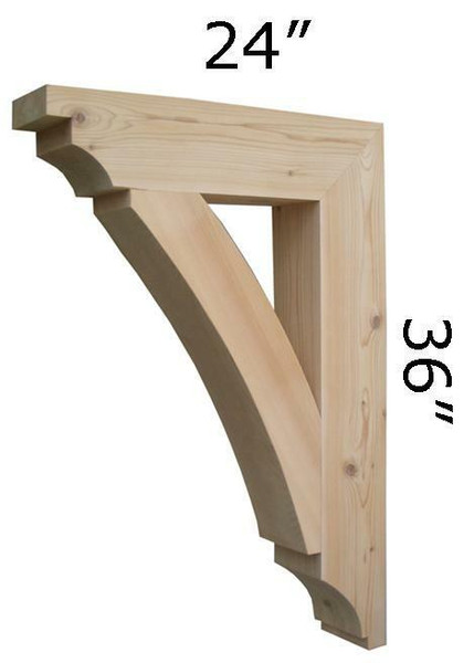 Cedar Bracket 16T1 — Western Red Cedar product photo | Timber Build