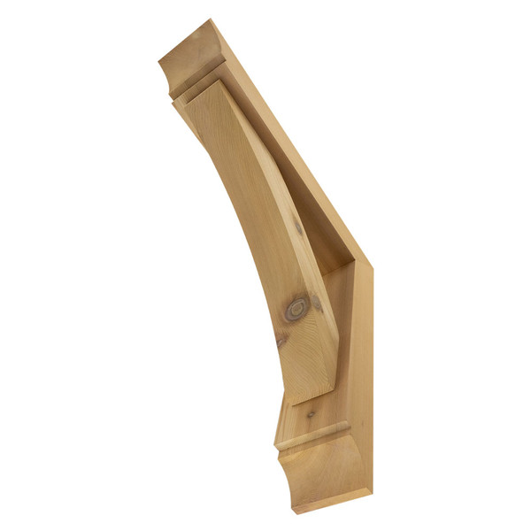 Cedar Bracket 03T11X — underside detail | Timber Build