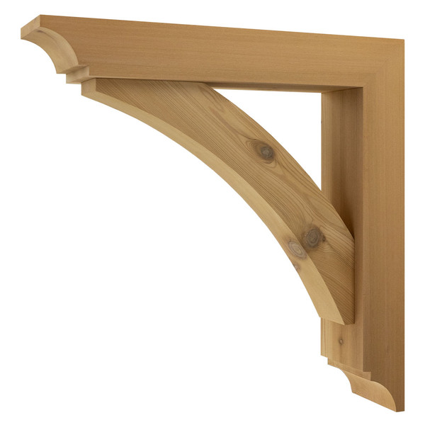 Cedar Bracket 03T11X — product photo on white background | Timber Build