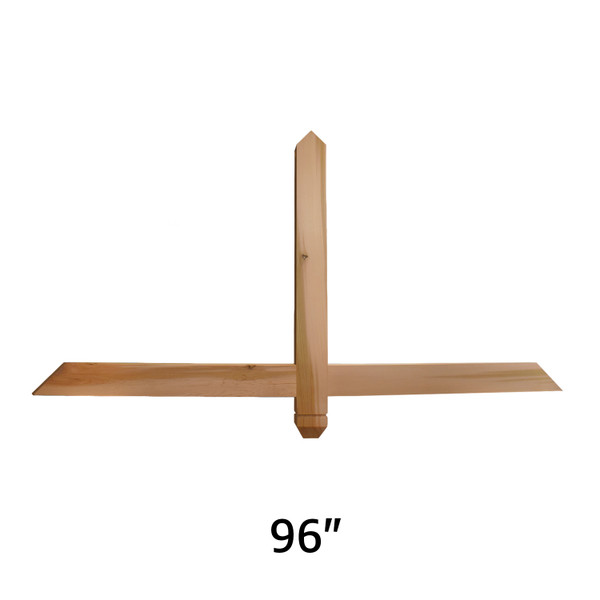 Cedar Gable Bracket 42T96 — Western Red Cedar | Timber Build