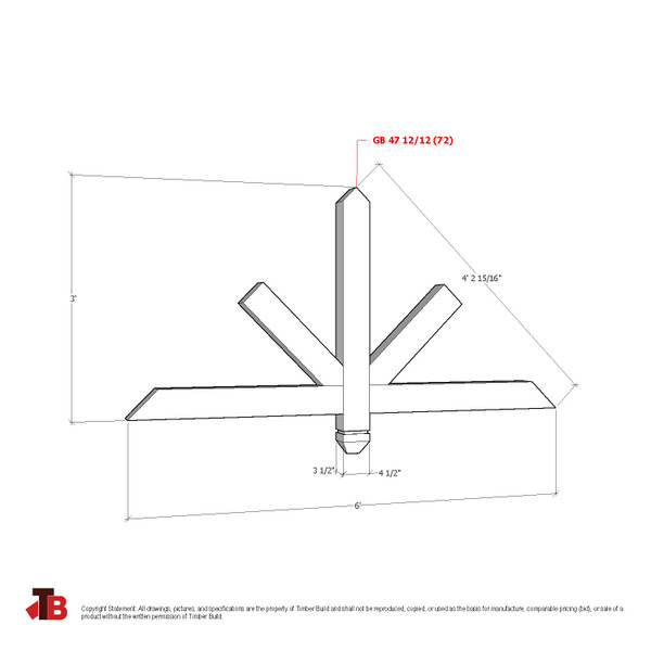 Gable Bracket 47T72