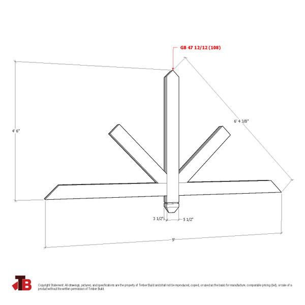 Gable Bracket 47T108