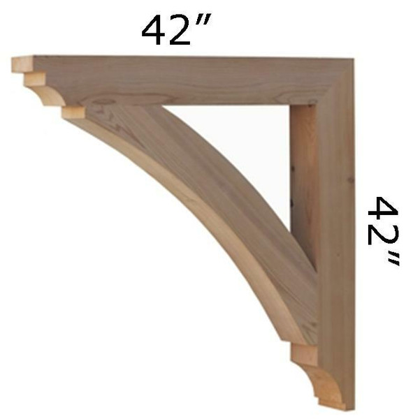 Cedar Bracket 16T6 — Western Red Cedar product photo | Timber Build