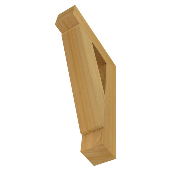 Cedar Bracket 18T2 — underside detail | Timber Build