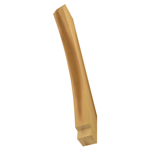 Cedar Knee Brace 60T4 — back view | Timber Build